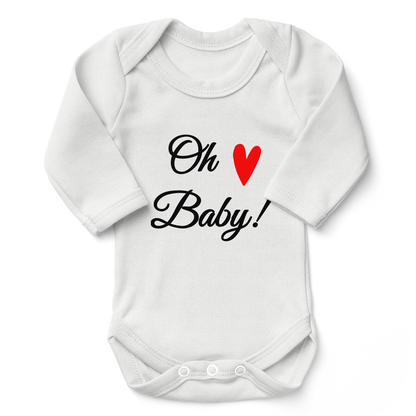 Endanzoo Pregnancy Reveal Organic Baby Bodysuit - Oh Baby!