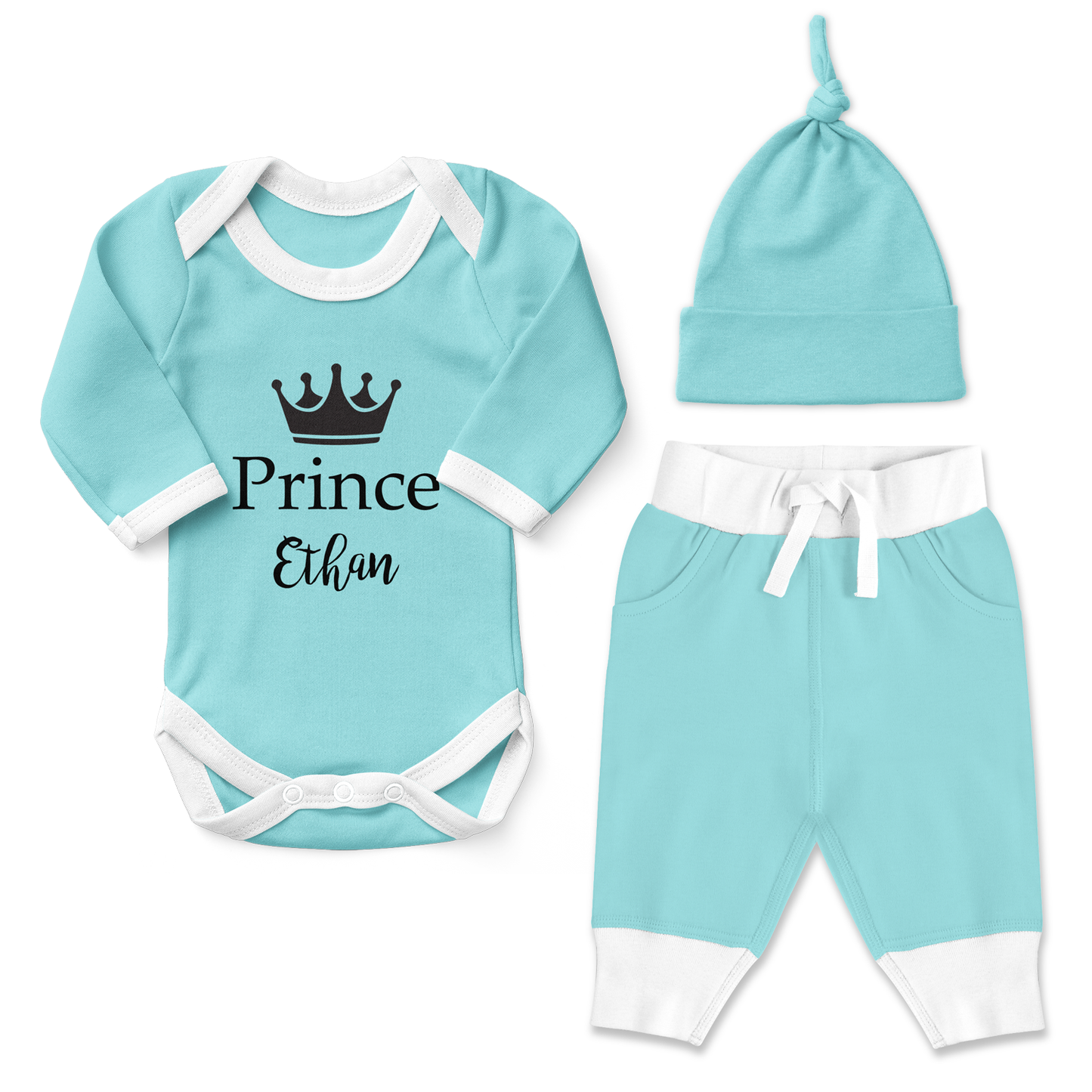 Zeronto Newborn Boy Clothing Gift Box Cute Prince – Baby Joy Canada
