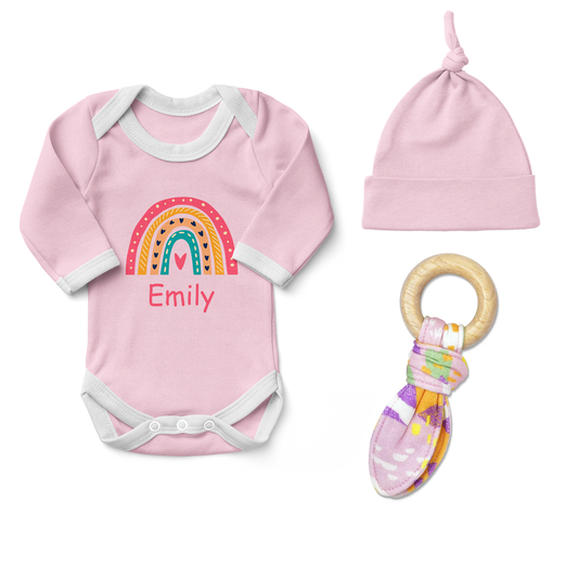 Zeronto Newborn Girl Clothing Gift Box - Mountain Girl