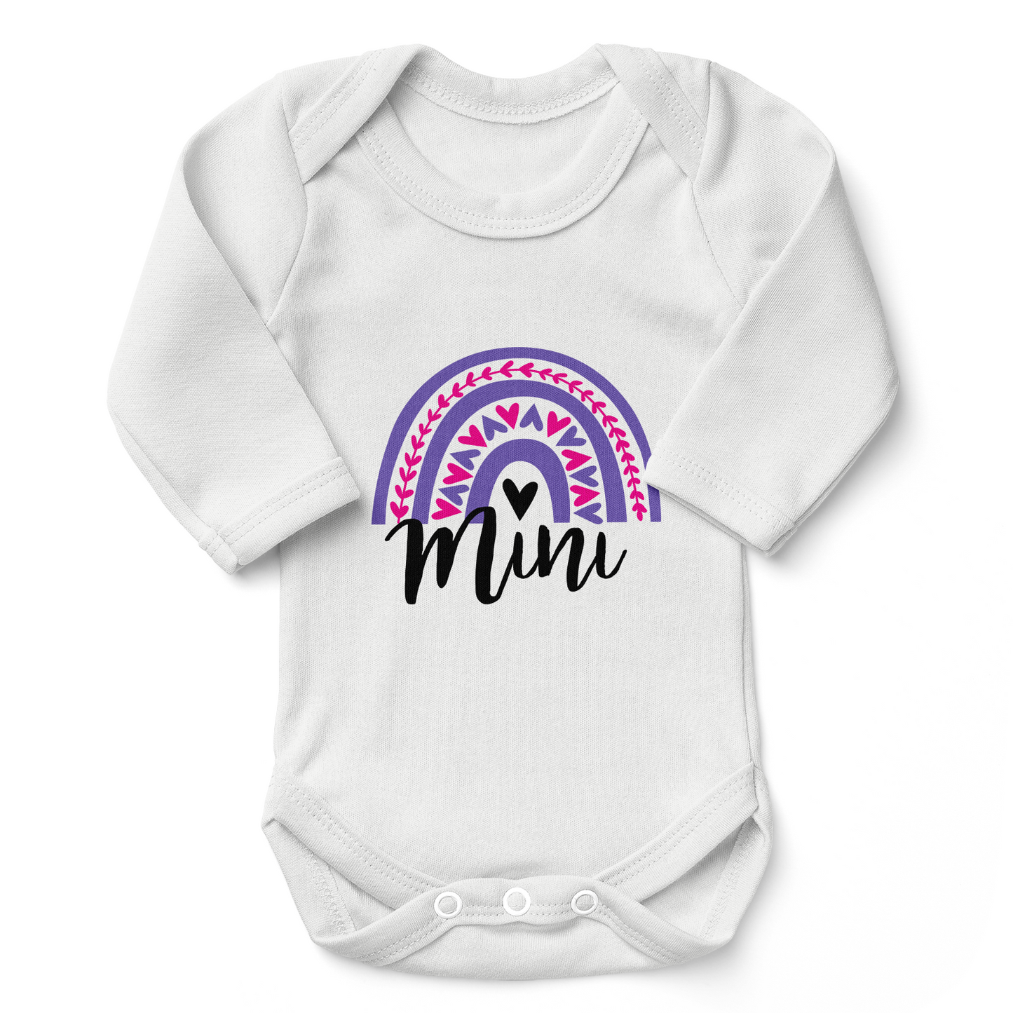 Endanzoo Matching Mom & Baby Organic Outfits - Rainbow Love for Mommy & Baby