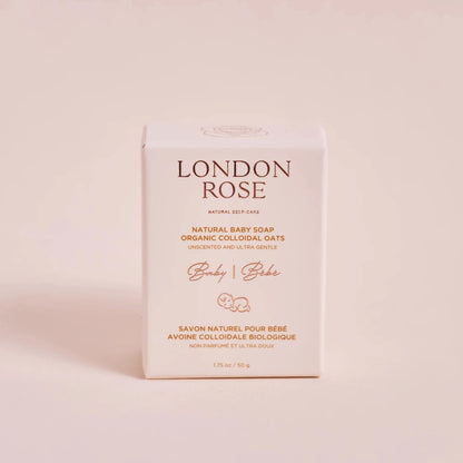 London Rose Organic Colloidal Oats Baby Soap