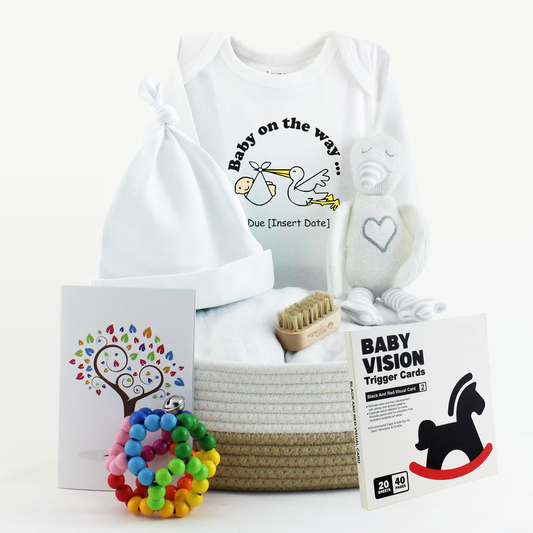 Zeronto Baby Gift Box - Stork Delivering Blessing To The Family