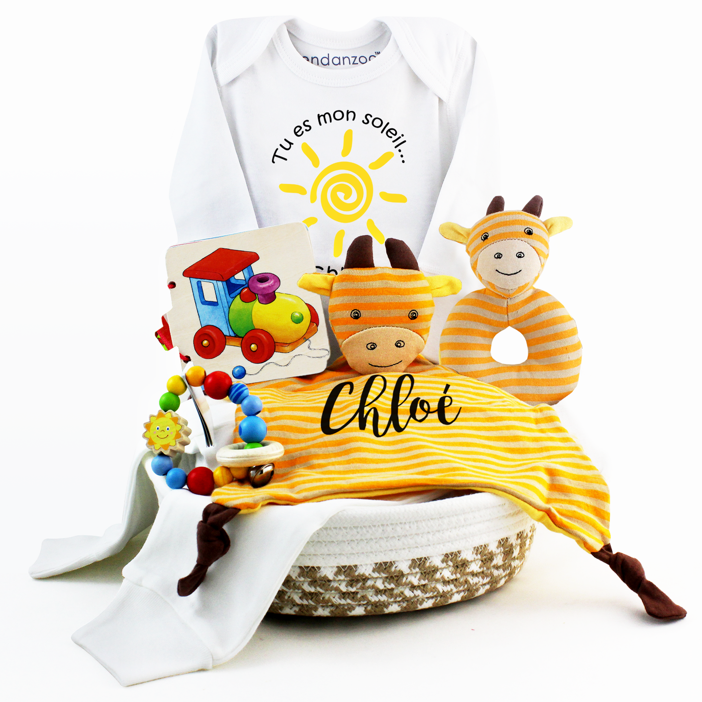 Zeronto Baby Gift Basket - Mon Soleil (French)