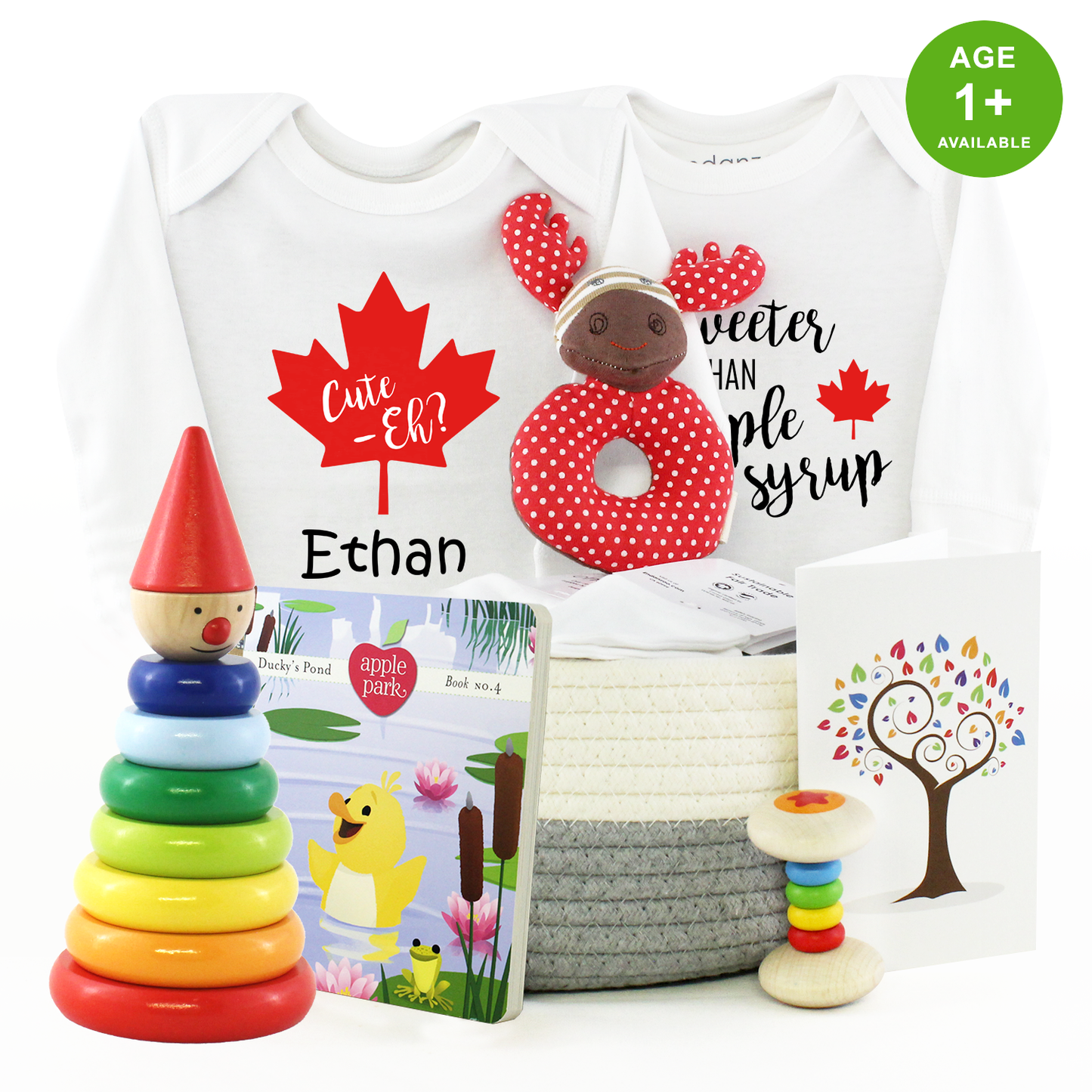 Zeronto Baby Gift Basket - Sweeter Than Maple Syrup (Canada)