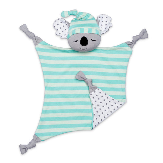 Organic Farm Buddies Baby Lovey Blankie - Kozy Koala Blankie