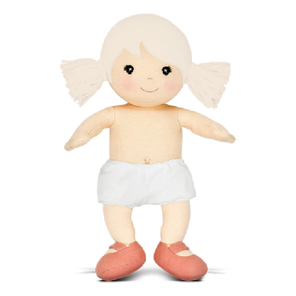 Apple Park Organic Dress Up Doll - Park Friend Chloe