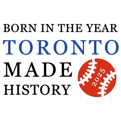 Endanzoo Organic Baby Bodysuit - Toronto Baseball History 2025