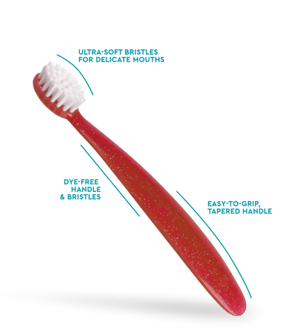 Radius Totz Toothbrush (Coral Sparkle)
