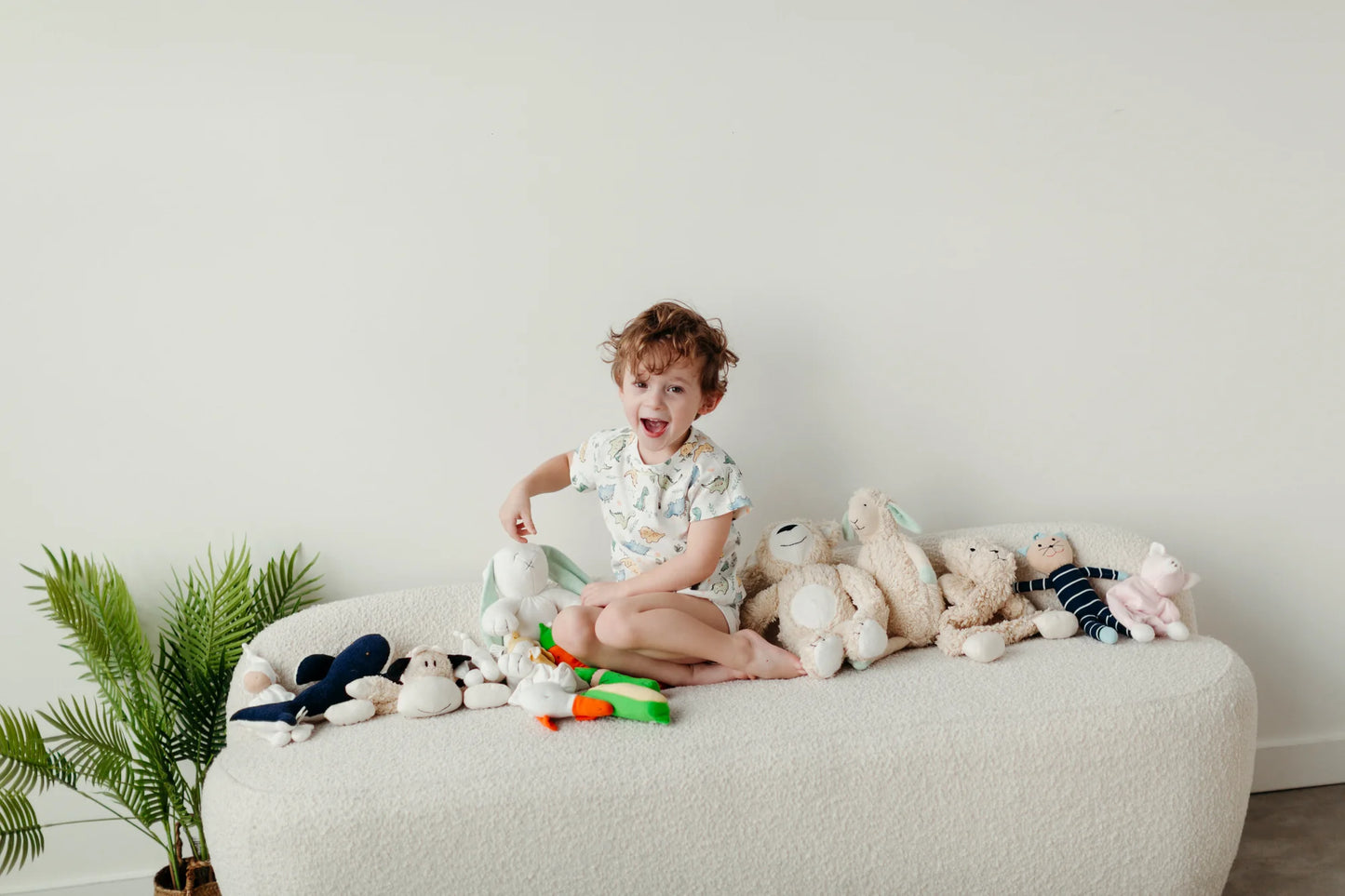 Under The Nile Organic Plush Toy - Hopper Sherpa Bunny