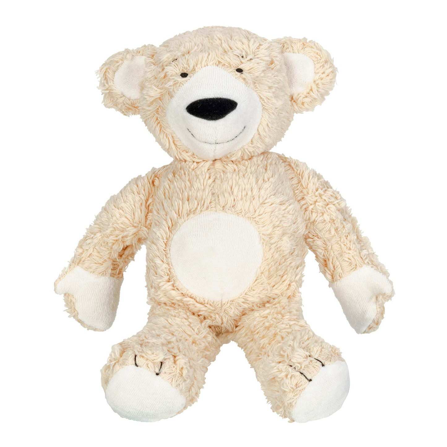 Under The Nile Organic Faux Sherpa Snuggle Lovey - Bon Bon the Teddy Bear 14"