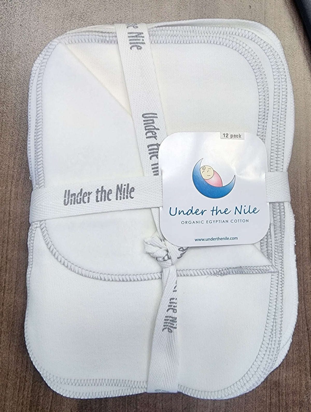 Under The Nile Organic - 12 Pack Sherpa WashCloths