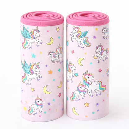 Zeronto Twin Baby Girl Gift Basket - Unicorn Princesses & Friends