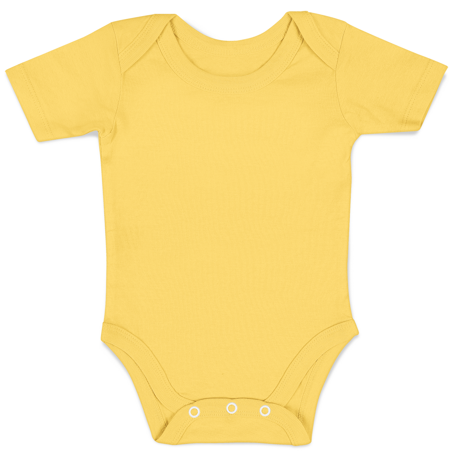 Endanzoo Organic Short Sleeve Onesie - Yellow