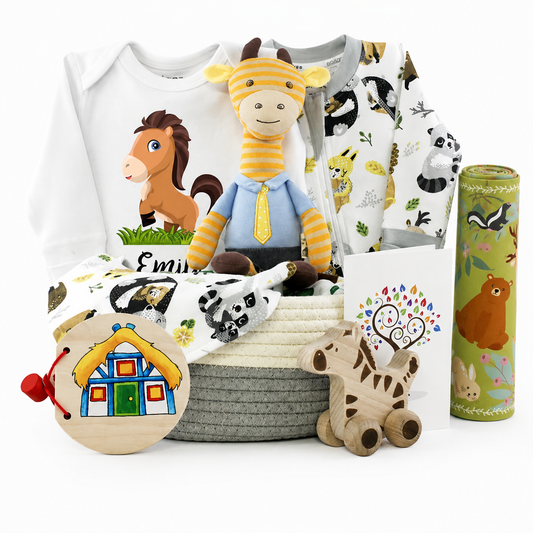 Zeronto Baby Gift Basket - Little Horse