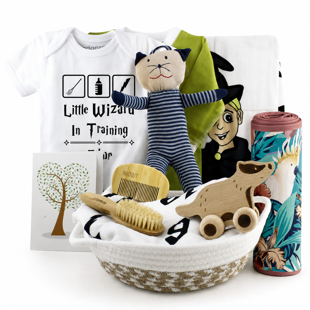 Zeronto Baby Gift Basket - The Magic of Wizard
