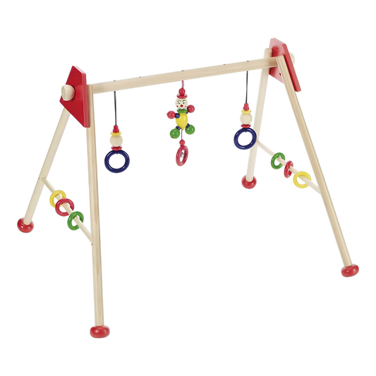Heimess Wooden Baby Gym Clown (Red)