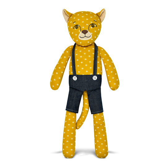 Organic Farm Buddies Organic Cotton Plush Toy - Charlie Cheetah