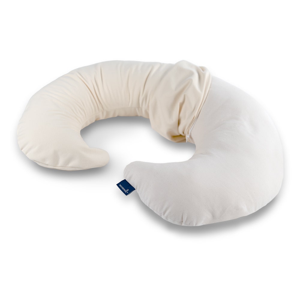 Naturepedic Organic Nursing Pillow with Organic Fabric + Waterproof Cover