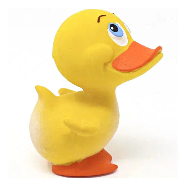 Lanco Natural Rubber Bath Toy - Yellow Duck Tono with Squeaker