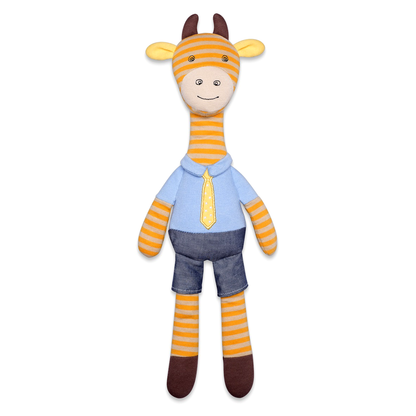 Organic Farm Buddies Organic Cotton Plush Toy - George Giraffe