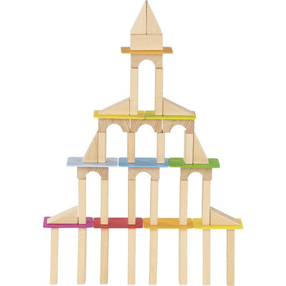 Goki Building Blocks and Glazed Wooden Cards