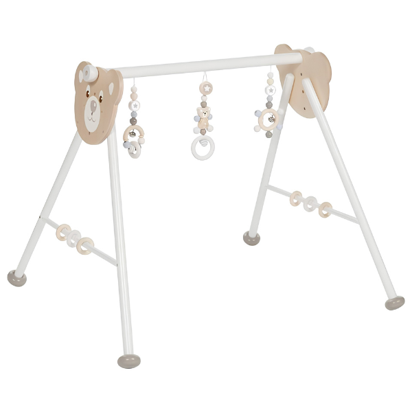 Goki Wooden Baby Gym - Bear