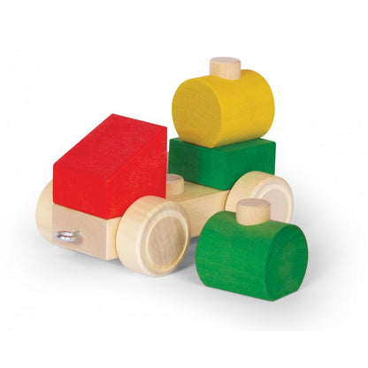 Varis Wooden Stacking Blocks Vehicle