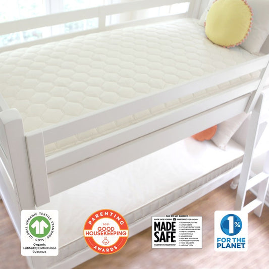 Naturepedic Organic Breathable MINI Crib Mattress (MC46-MN / Size