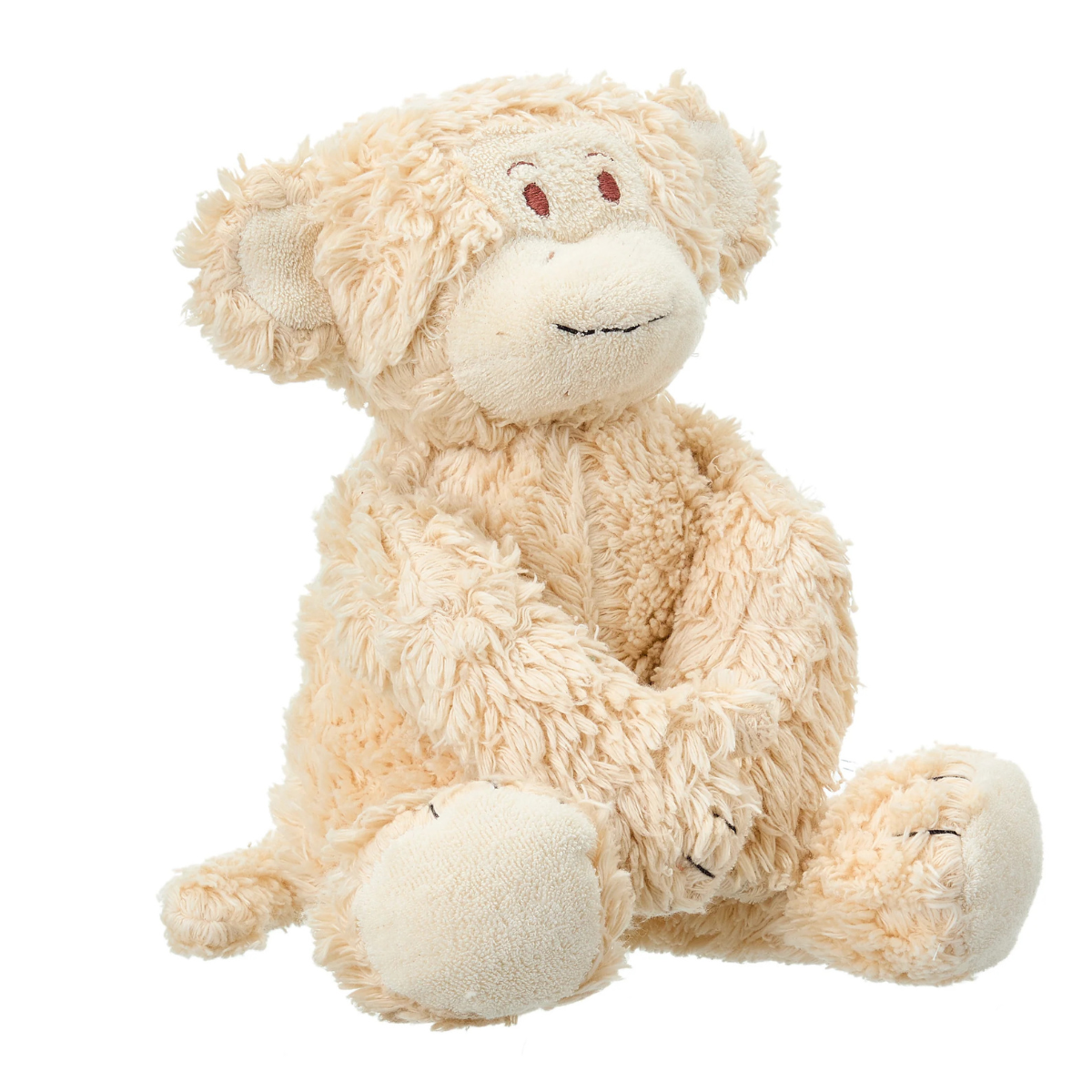 Under The Nile Organic Faux Sherpa Snuggle Lovey - Max the Monkey