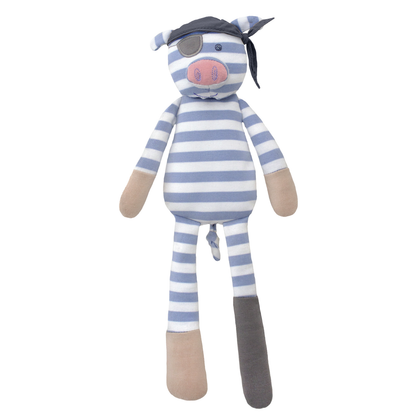 Organic Farm Buddies Organic Cotton Plush Toy - Pirate Pig 14"