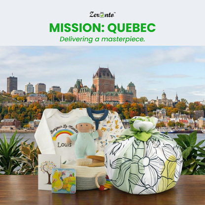 Zeronto Baby Gift Basket - Bonjour Le Monde