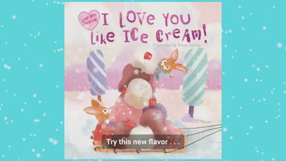 Taffy Tales Board Book - I Love You Like Ice Cream