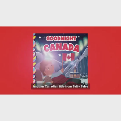 Taffy Tales Board Book - Goodnight, Canada
