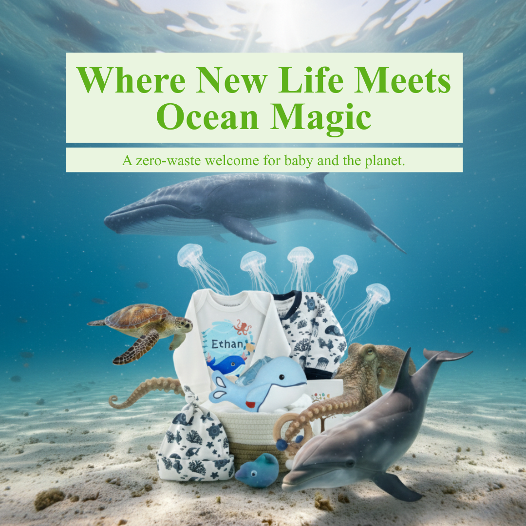 Zeronto Baby Gift Basket - Deep Sea Exploration