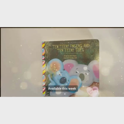 Taffy Tales Board Book - Ten Teeny Fingers and Ten Teeny Toes