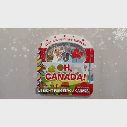 Taffy Tales Lift-the-Flap Board Book - Oh, Canada! Look and Find