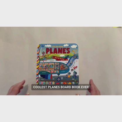 Taffy Tales Lift-The-Flap Board Book - Planes Fun Flaps