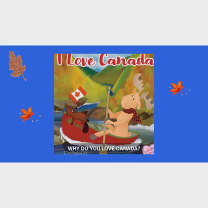 Taffy Tales Board Book - I Love Canada (9 x 9 in)