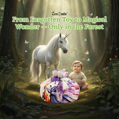 Zeronto Baby Girl Gift Basket - Magical Forest