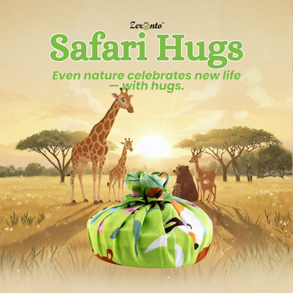 Zeronto Baby Gift Basket - Safari Hugs