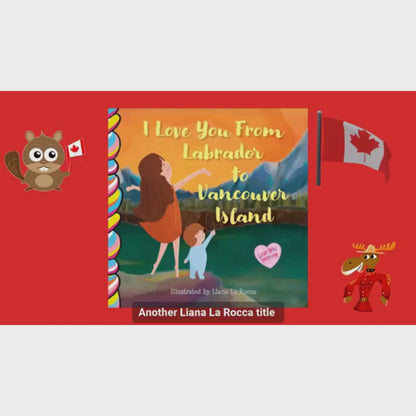 Taffy Tales Board Book - I Love You From Labrador To Vancouver Island
