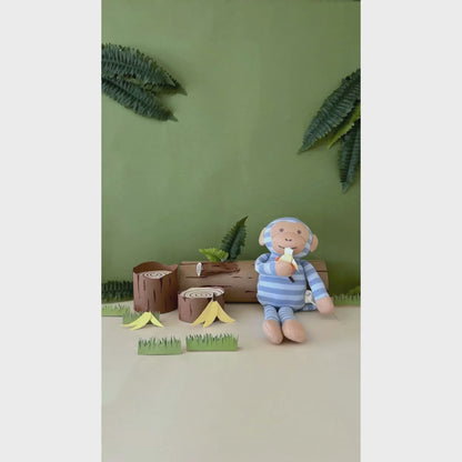 Organic Farm Buddies Organic Cotton Plush Toy - Marvin Monkey 14 inches
