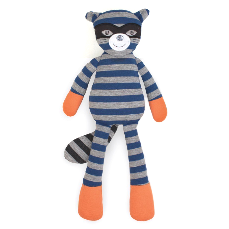 Organic Farm Buddies Organic Cotton Plush Toy - Robbie Raccoon