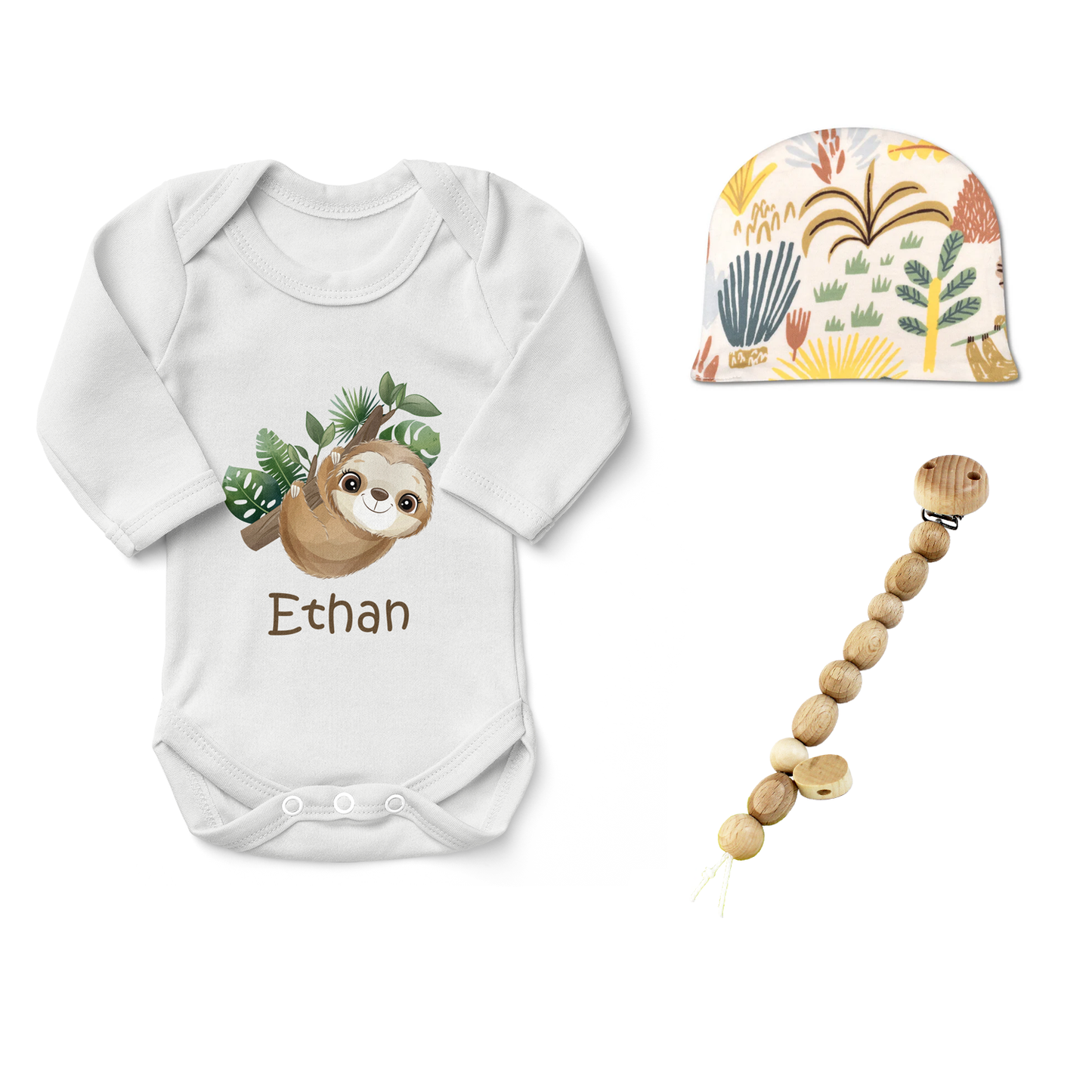 Zeronto Newborn Clothing Gift Box - Little Sloth