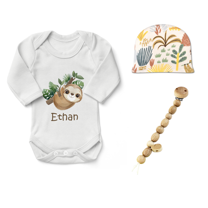 Zeronto Newborn Clothing Gift Box - Little Sloth