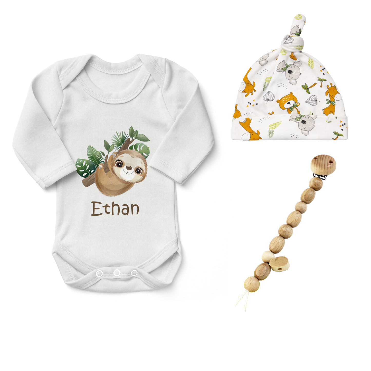 Zeronto Newborn Clothing Gift Box - Little Sloth