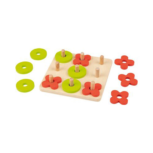 Goki Wooden Stacking Game Multi-colored