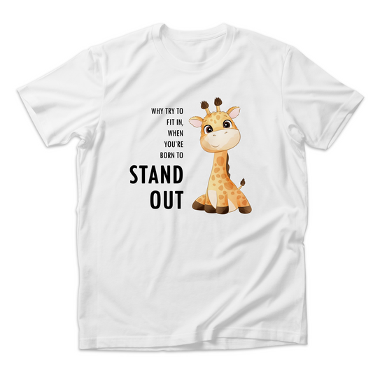 Born to Stand Out Organic Kids Tee Shirt