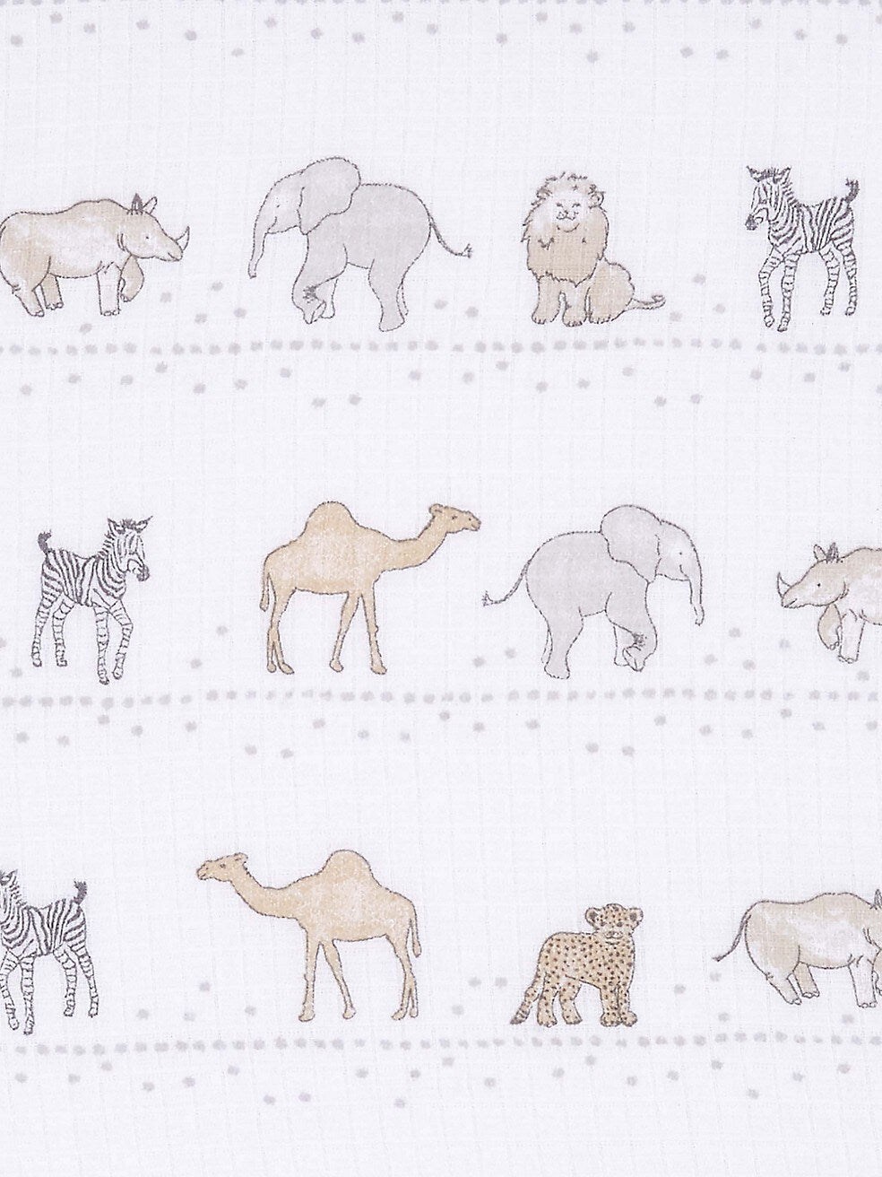 Aden Anais Essential Cotton Swaddles - Wild Animals