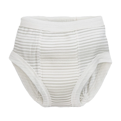 Under The Nile Organic Cotton Training Pant - Grey Ombre Stripe